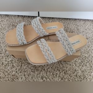 Steve Madden Varen Braid Embellished Sandals